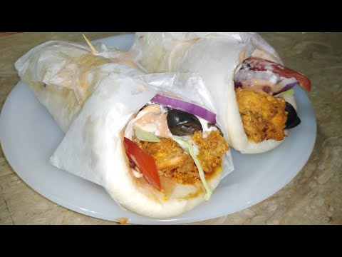 Chicken Shawarma Recipe🌮/Easy And Simple Homemade Shawarma Recipe 🌯By/Kitchen With Mujtaba Akram