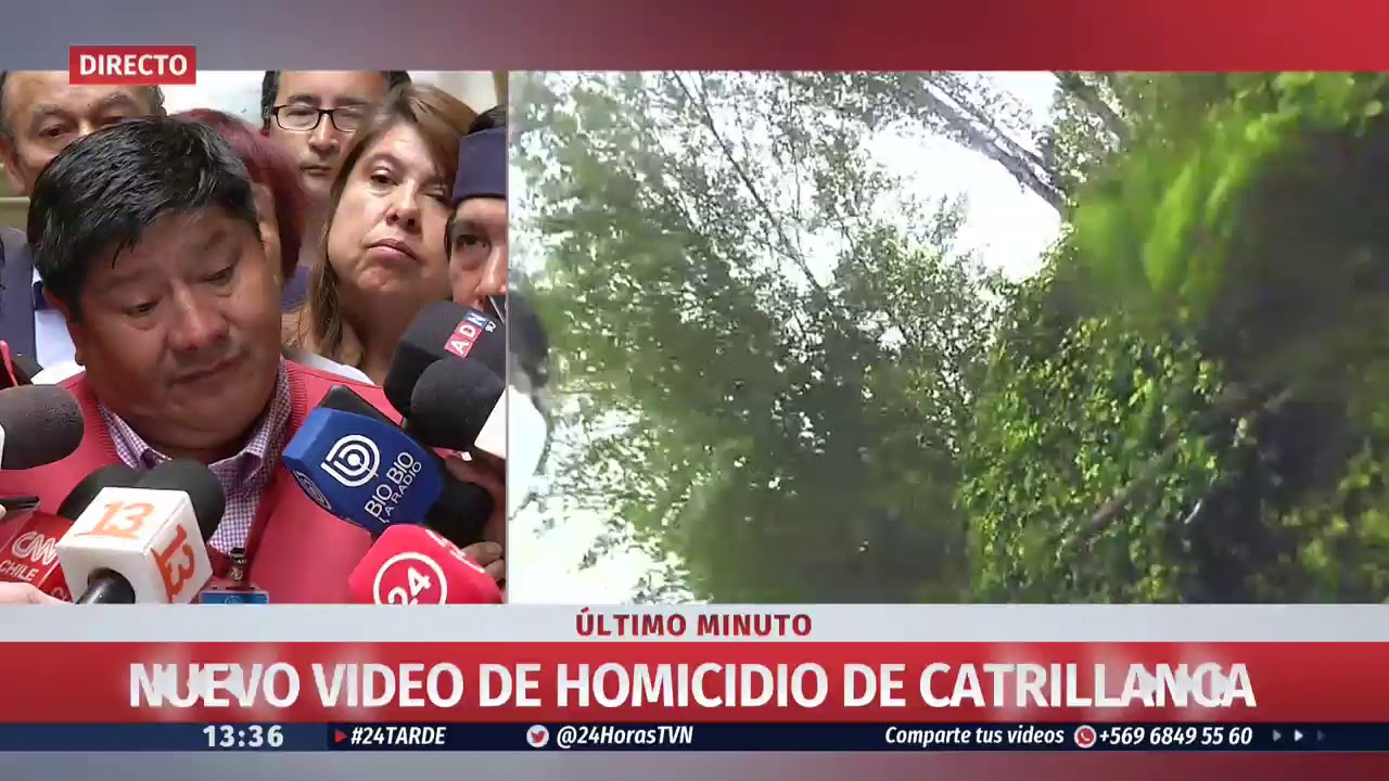 Marcelo Catrillanca por nuevo video | 24 Horas TVN Chile