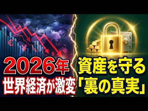 2026年世界経済の転換点：激動の為替市場で資産を守り抜く投資戦略の真実