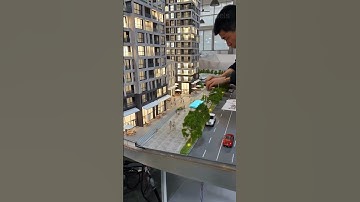 Luxury Home Architectural Model #modelmaking #architecture  #architectural #miniature #scalemodel
