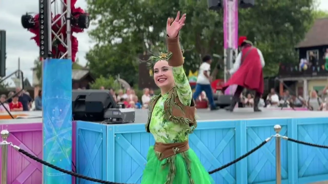 Dance show in Chessington world of Adventures 