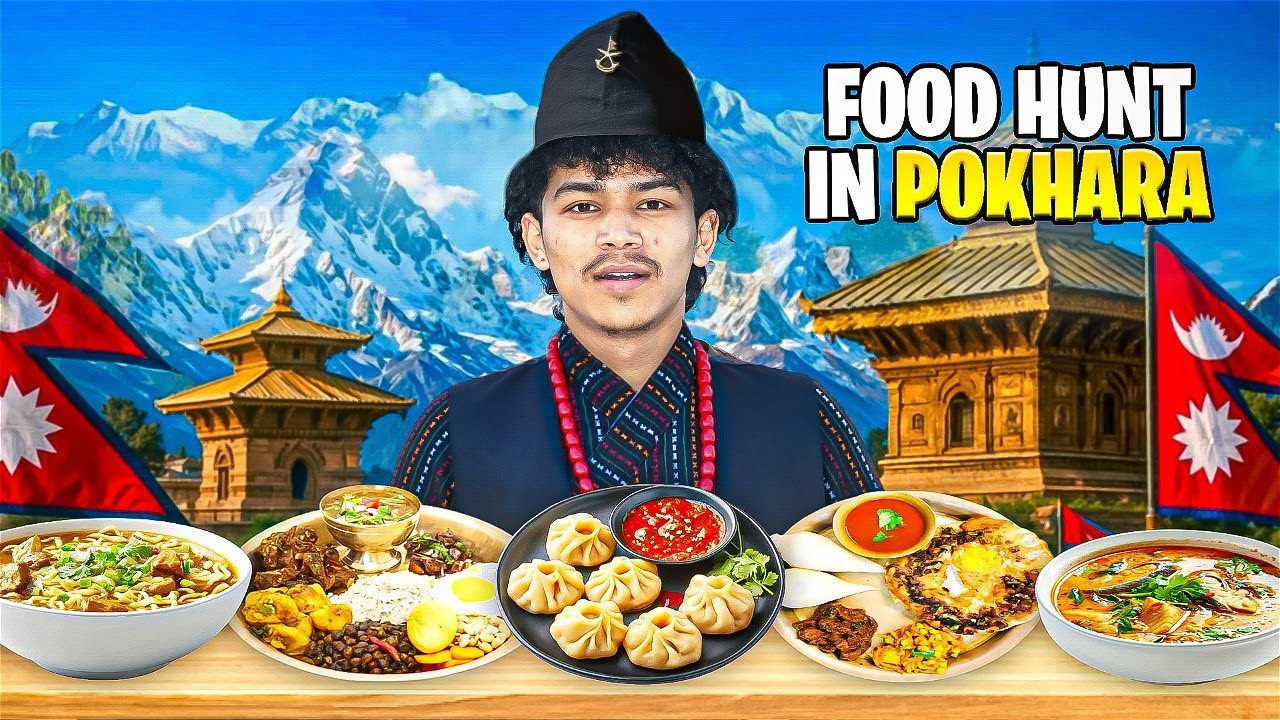 Authentic Nepali Food Hunt In Pokhara Nepal 🇳🇵