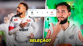 Santos 2 x 0 RedBull - NEYMAR FEZ GOL! (Vai pra Copa?🇧🇷)