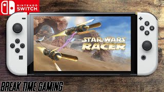 STAR WARS Episode I Racer - Nintendo Switch OLED Handheld Gameplay