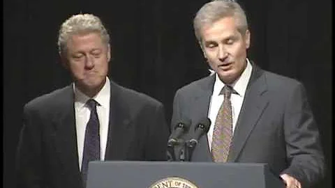 President Clinton's Remarks to the National Geogra...