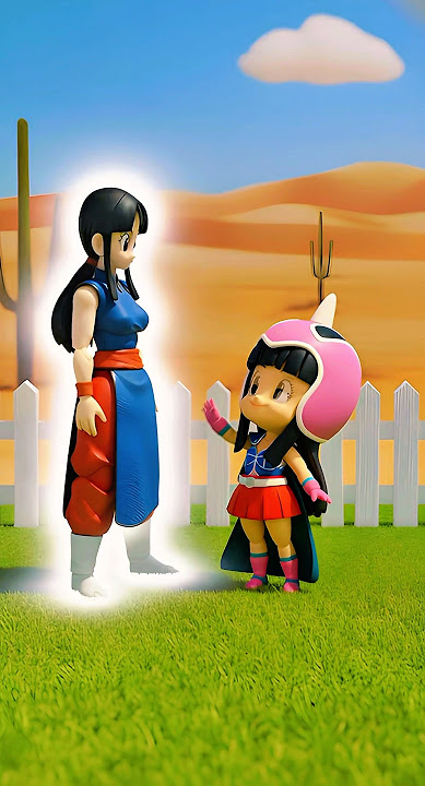 lonely little chichi😭 #dragonball #goku #actionfigures #shorts