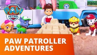 PAW Patrol - Paw Patroller Adventures! | Toy Pretend Play For Kids Compilation