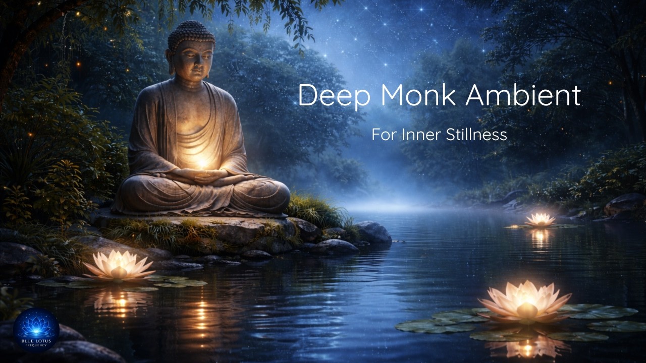 Monk Chant Meditation Music for Sleep (2 Hours) | Sacred Zen Ambient