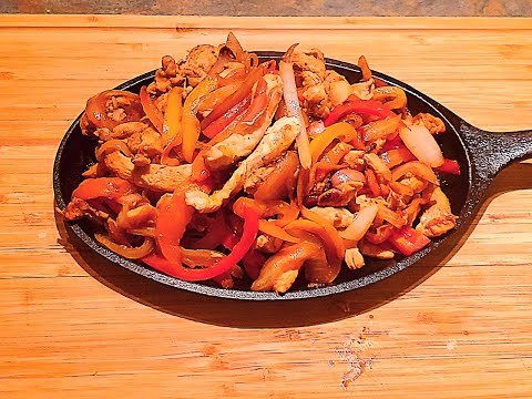 Fajitas de Pollo Sabrosiiisimas!!! y Facil de hacer!