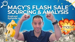Sourcing Macy's Clearance for Amazon & Walmart - Full Walkthrough | Five Step Reselling Podcast Ep 4
