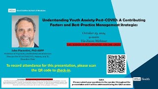 Child Grand Rounds, 2024-10-23, Dr. John Piacentini