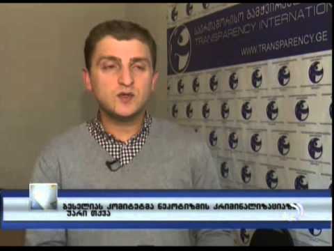 ბესელიას კომიტეტმა ნეპოტიზმის კრიმინალიზაციაზე უარი თქვა