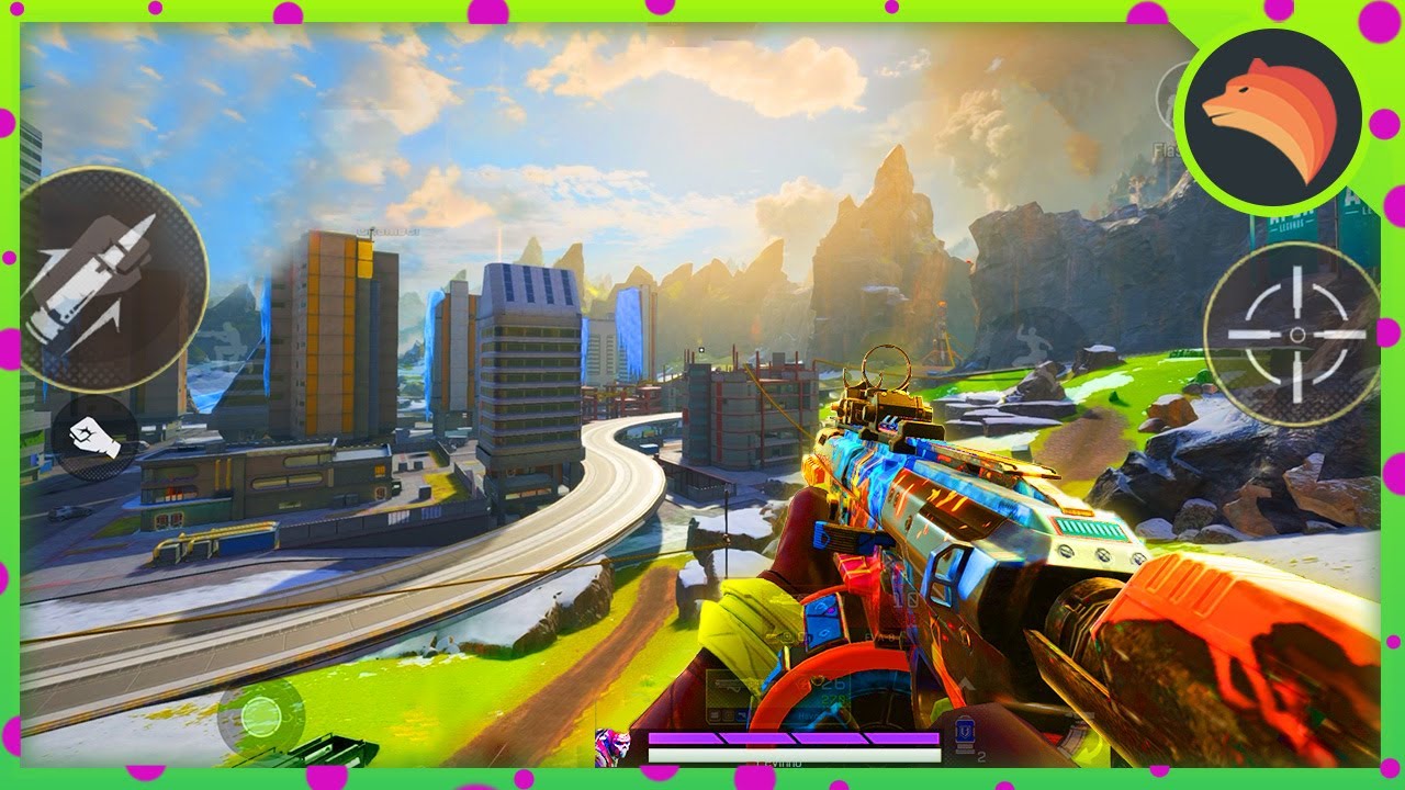 Levinho playing Apex Legends Mobile