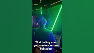 I Built My First Lightsaber! 👀#shorts #starwars #lightsaber #disney