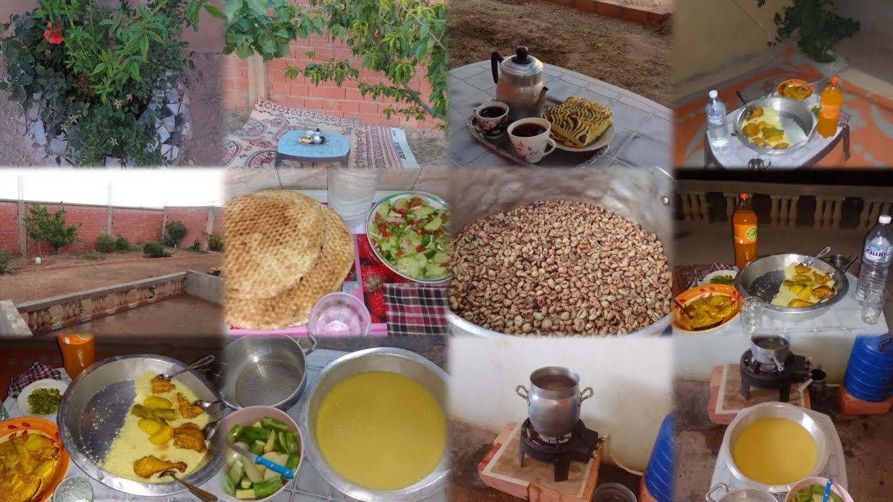 روتين خفيف😍 اجواء ممطرة  🌧مناظر خضراء🏡🌳وعشاءنا درت طعام 🥘