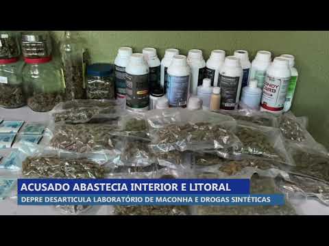 Depre desarticula laboratório de maconha e drogas sintéticas