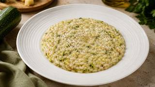 Creamy Parmesan Zucchini Risotto 🍚 | Cozy Homemade Dinner Idea