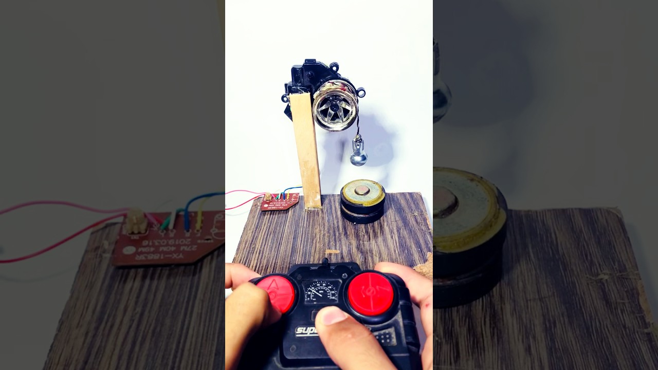 🚀 360° RC Crane With DC Motor Test 😱 Full Rotation Hack Revealed!