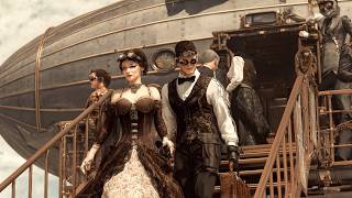 Steampunk Airship Travel