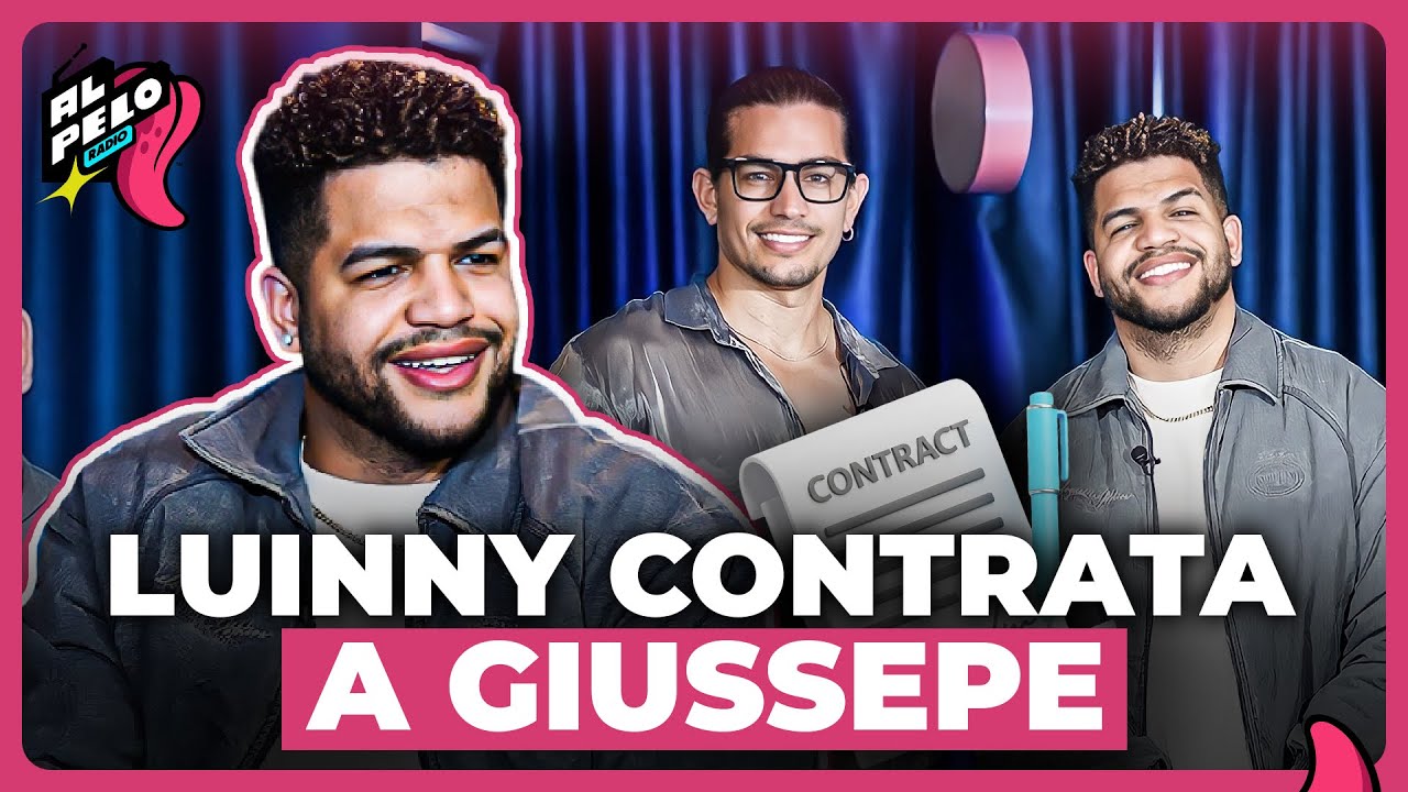 LUINNY CORPORAN FIRMA A GIUSSEPE BENIGNINI PARA ENTRAR A FOGARATÉ RADIO