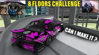 8 Floor Parking Drift Challenge | Assetto Corsa screenshot 3