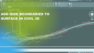 Add Hide Boundaries to Surface in Civil 3D