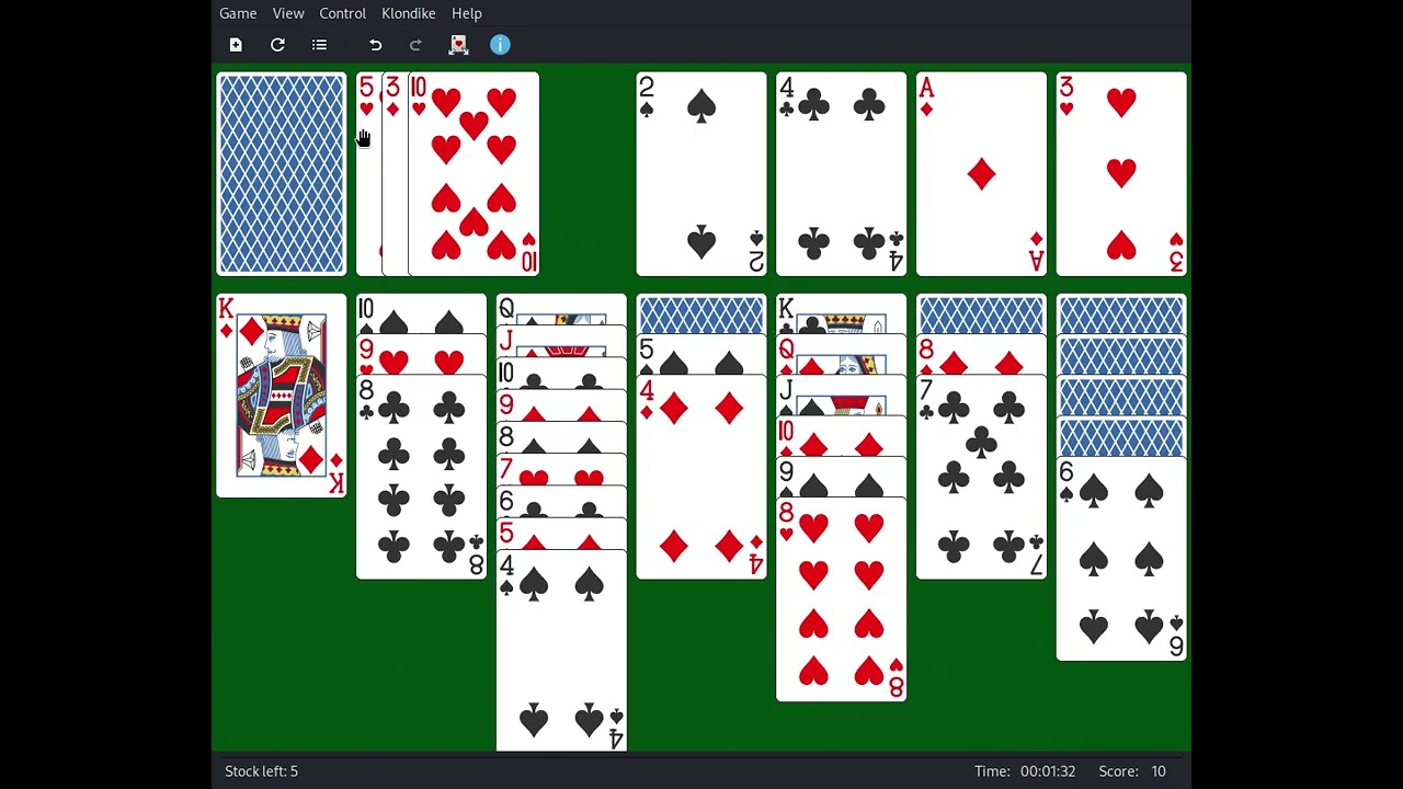Solitaire game 6