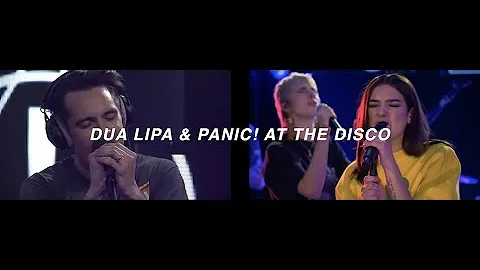 IDGAF - Dua Lipa & Panic! At The Disco (split audio) *USE HEADPHONES*