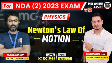 NDA Physics | Newton