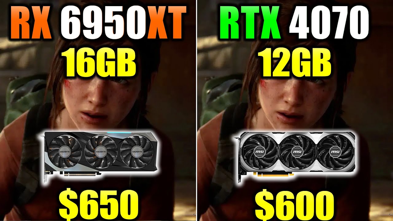 GeForce RTX 4070 vs Radeon RX 6950 XT: Which GPU Is Better