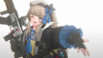 [NiloToonURP] Girls Frontline 2 Exilium (2023 CBT3) - Vepley rendering