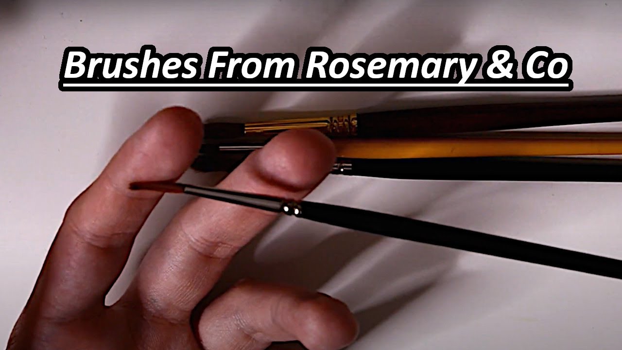 Rosemary and Co Brushes