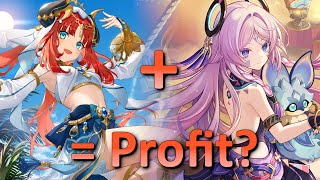 I tried playing DPS NILOU with NATLAN SUPPORTS! | Genshin Impact