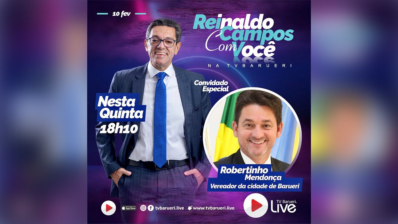 Robertinho Mendonça | Reinaldo Campos Com Você