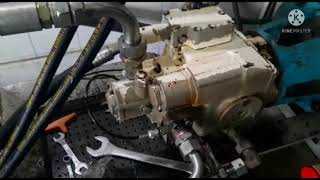 Hydraulic Pump, Motor Testing on Test Bench