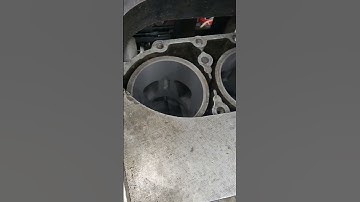 Just another Boring Wednesday. freshening this Ported 75hp outboard #brap #racing #machining #engine