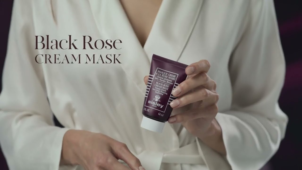 Sisley Paris // Black Rose Cream Mask - YouTube