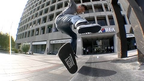 Cody McEntire Switch Heel 5 0, Switch Tre, Switch Flip Nose Grind 180 Jakwon Raw