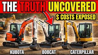 Kubota vs. Bobcat vs. Cat — The Brutal Truth About Compact Excavators