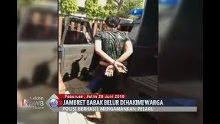Nyaris Tewas Diamuk Massa, Pelaku Jambret Berhasil Diamankan Polisi - BIM 29/06