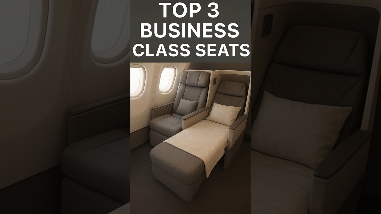 Favourite Business Class seat? Choose from 3 types. 