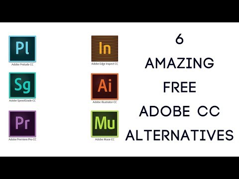 6 आश्चर्यकारक मोफत Adobe CC पर्याय