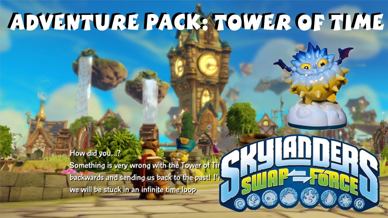 Skylanders Swap Force Tower of Time Adventure Pack 720p YouTube