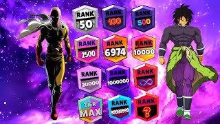 Saitama Vs Broly Comparison All Strongest Forms In Brawl Stars
