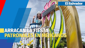 Comienza la fiesta en Mejicanos con el desfile de correos