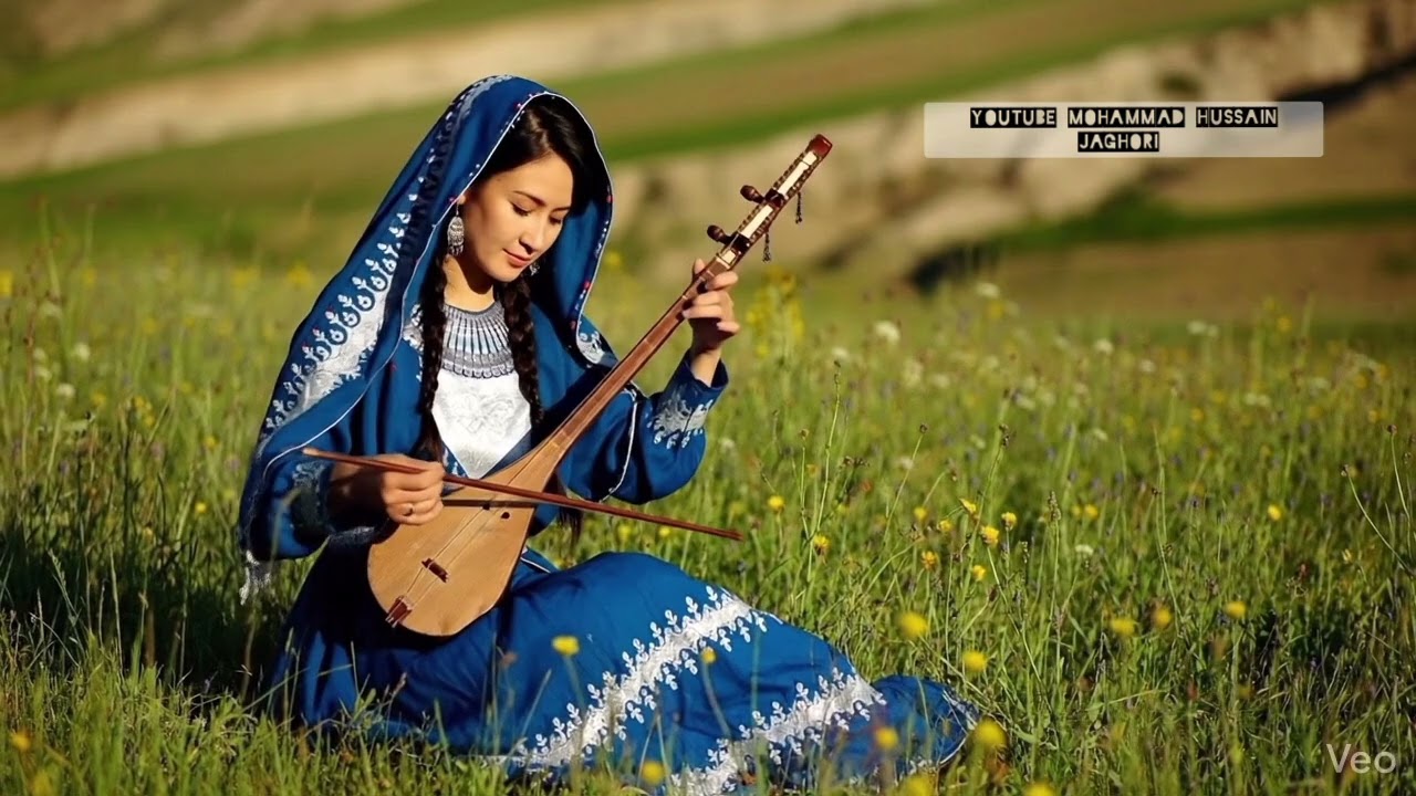 دمبوره هزارگی 👋🌿⚘️ چار گل نقره د دماغ یار جان