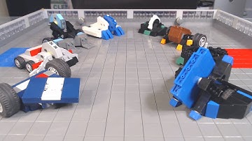 Lego Battlebots Fight Night Bite Force vs Cobalt!