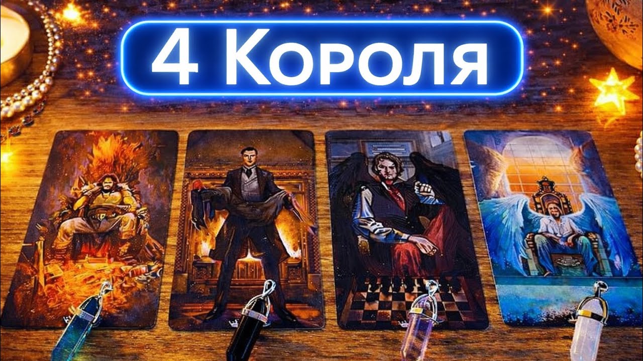 4 КОРОЛЯ❣️Детальный анализ🔥МЫСЛИ Чувства ДЕЙСТВИЯ + Совет💌