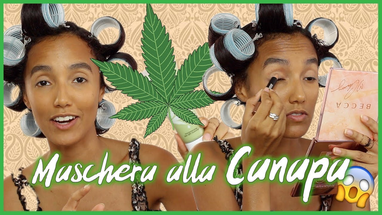 HO PROVATO UNA MASCHERA ALLA CANAPA E MI TRUCCO SENZA PENNELLI | GTRWM | Fra Low trucco occhi