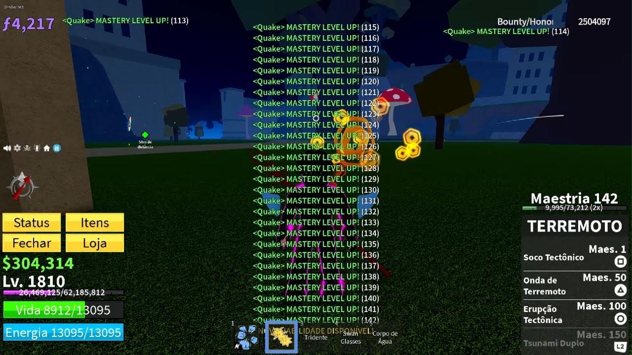 Bug blox fruits infinite mastery💀